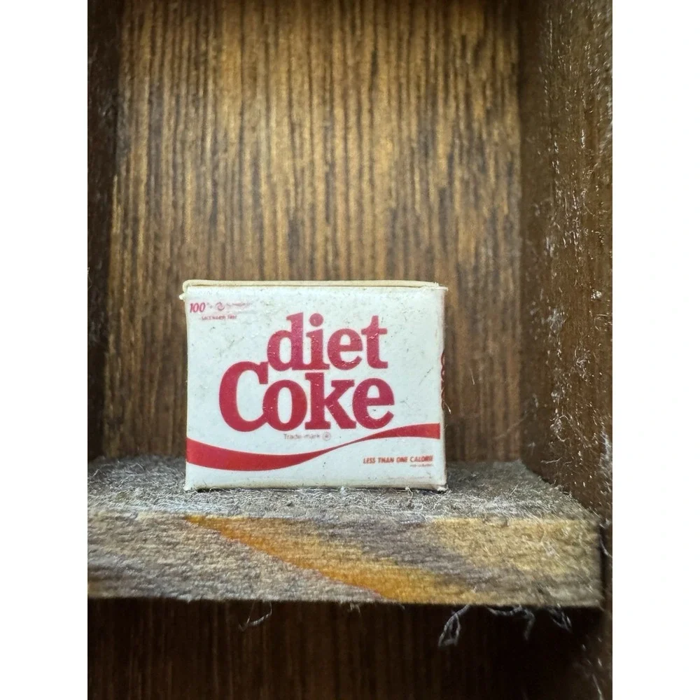 Coca Cola Minature Wooden Trinket Shelf 5